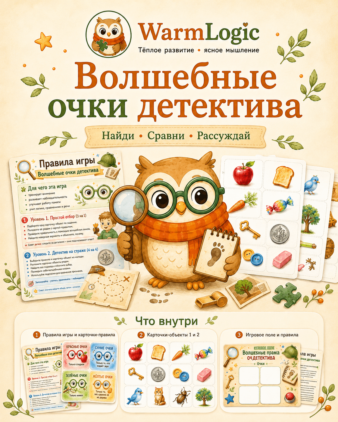 Волшебные очки детектива